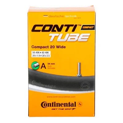 Велосипедна камера Continental Compact 20"x1.9-2.5 wide 50-406 / 62-451 RE AV34mm (181271)
