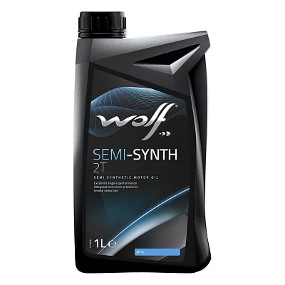 Моторна олива Wolf SEMI-SYNTH 2T 1л (8301803)