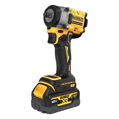 Гайковерт DeWALT 18 В XR Li-lon,406 Нм, 5 Ah, 2 АКБ, ЗП, TSTAK (DCF923P2G)