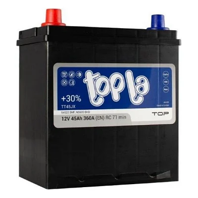 Акумулятор автомобільний Topla 45 Ah/12V Top/Energy Japan (118 145)