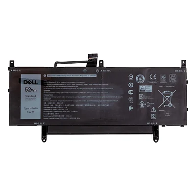 Акумулятор до ноутбука Dell Latitude 9510 (N7HT0) 7.6V 6500mAh (NB441693)