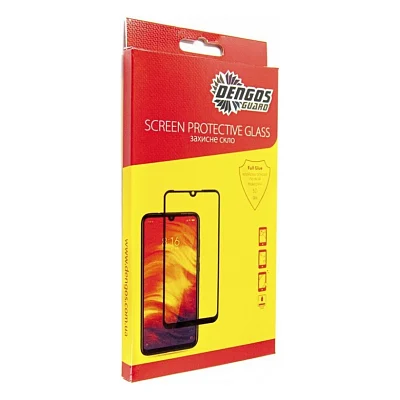 Скло захисне Dengos Full Glue Xiaomi 12T/12T Pro black frame (TGFG-244)