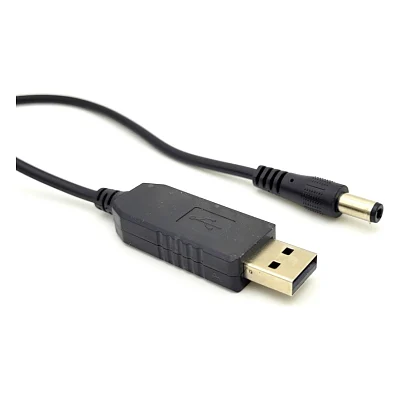 Перехідник живлення для роутера USB to DC 5.5х2.5mm 12V 1A ACCLAB (1283126552847)