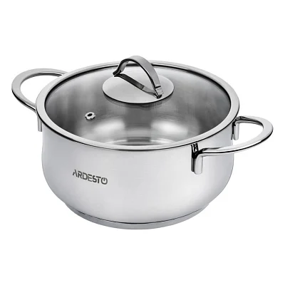 Каструля Ardesto Black Mars с крышккой 4,3 л (AR0743S)
