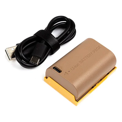 Акумулятор до фото/відео PowerPlant Canon TLP-E6 2250mAh, with cable Type-C (CB970896)