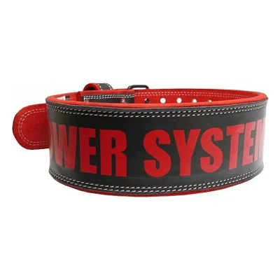 Атлетичний пояс Power System Beast PS-3830 Black/Red M (PS-3830_M_Black-Red)