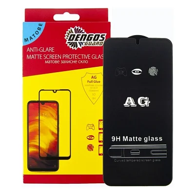 Скло захисне Dengos Full Glue Matte Samsung Galaxy A14/M14 (black) (TGFG-MATT-43)