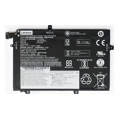Акумулятор до ноутбука Lenovo ThinkPadE59001AV463, 4050mAh (45Wh), 3cell, 11.1V, Li-ion (A47742)