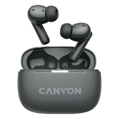 Навушники Canyon TWS-10 OnGo ANC ENC Black (CNS-TWS10BK)