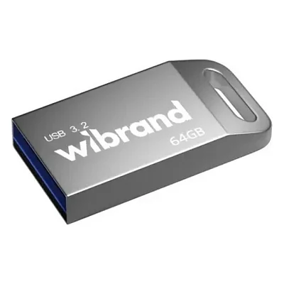 USB флеш накопичувач Wibrand 64GB Ant Silver USB 3.2 Gen1 (WI3.2/AN64M4S)