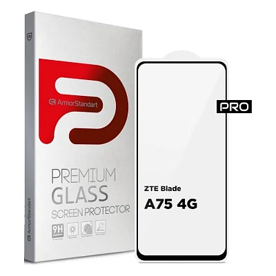 Скло захисне Armorstandart Pro ZTE Blade A75 4G Black (ARM78905)