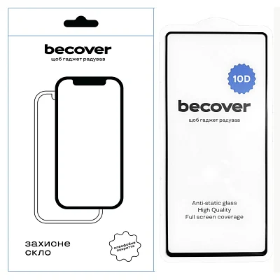 Скло захисне BeCover Google Pixel 7 10D Black (711489)