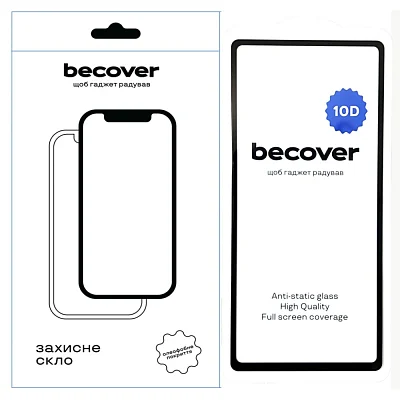 Скло захисне BeCover Google Pixel 7a 10D Black (711490)