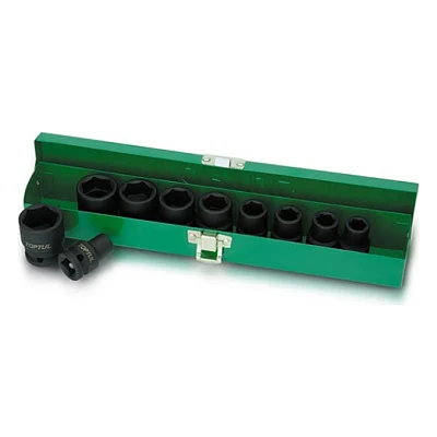 Набір головок Toptul ударних 1/2" 10-24мм 10шт. (GDAD1001)