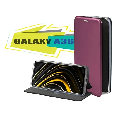 Чохол до мобільного телефона BeCover Exclusive Samsung Galaxy A36 SM-A366 Red Wine (713029)