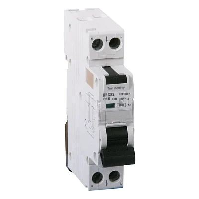 Диференціальний автоматичний вимикач ONESTO 1п+N, 32А, 30mA , тип AC/A, RCBO (KRC2)