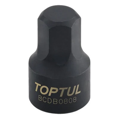 Головка торцева Toptul 1/4" HEX 6мм (цілісна) (BCDB0806)