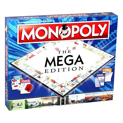 Настільна гра Winning Moves The Mega Edition Monopoly (2459)