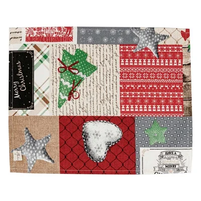 Серветка на стіл Прованс Merry Christmas 35x45 см (4823093449251)