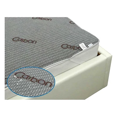 Наматрацник Руно Водонепроникний на гумці Carbon 180х200 см (828Carbon)