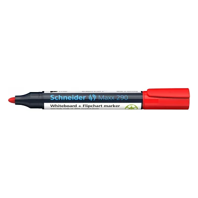 Маркер Schneider MAXX для дошок та фліпчартів 290, червоний (S129002)