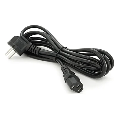 Кабель живлення C13 3.0m 0.5mm2 Voltronic (PC-186 CEE7/7-C13-CCA30)