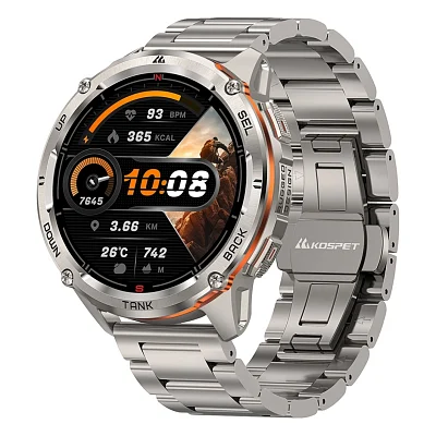 Смарт-годинник KOSPET Tank T3 ULTRA 2 SE SILVER (6974958251187)