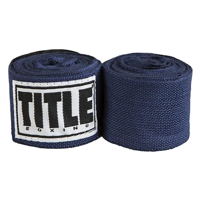 Бинт для спорту Title Boxing Select 180" Semi Elastic Mexican 4.5м Navy (SMHW XL NV)