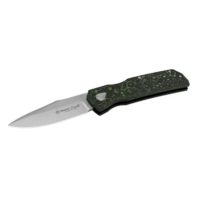 Ніж Maserin Power, Magnacut, fat carbon green jungle (502/VM)