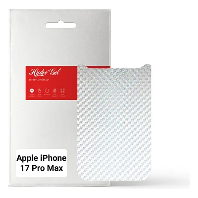 Плівка захисна Armorstandart Back panel Carbone Apple iPhone 17 Pro Max Silver (ARM86200)