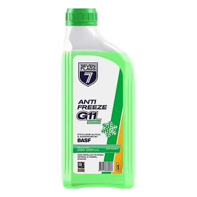 Антифриз 7FLAGS Super G11 зелений ПЕ 0,945кг (7350118360286)