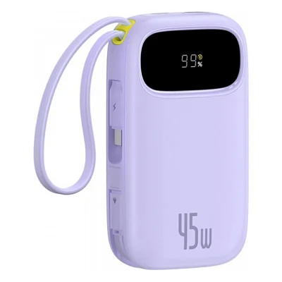 Батарея універсальна Baseus EnerFill FC31 Qpow 3 20000mAh 45W PD/3.0 QC/4.0 Purple (E0028D02)