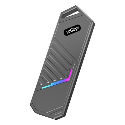 Кишеня зовнішня Dynamode M.2 SSD NVMe/SATA combo to USB3.2 GEN2 USB-C (DM-CAD-SSD14)