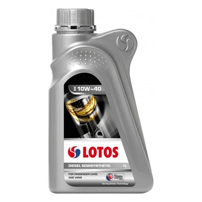 Моторна олива Lotos SEMISYNTHETIC SN SAE 10W-40 ACEA A3/B4 1л (WF-K105K00-0H0)