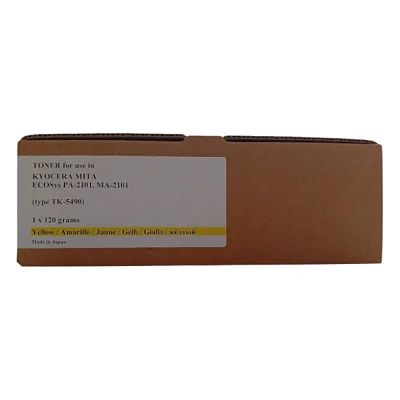 Тонер-картридж Tomoegawa KYOCERA TK-5490Y/1T0C22ANL1 Yellow + chip (PY461Y.120Y)