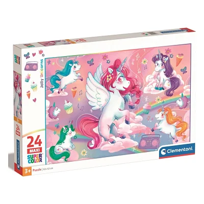 Пазл Clementoni Maxi Jolly Unicorns 24 елементи (28525)