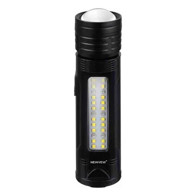 Ліхтар NEWVEW NV-C1006 Solar Panel 1200mAh Black (NWVW-NV-C1006-BK)