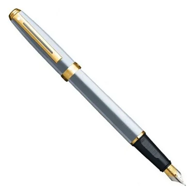 Ручка пір'яна Sheaffer PRELUDE Brushed Chrome GT  FP M (Sh342004)
