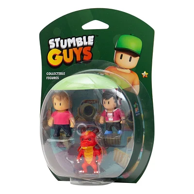 Фігурка Stumble Guys набір колекційних - Оператор Джина, Дракон Інферно, Міс Стамбл (SG2020-3)