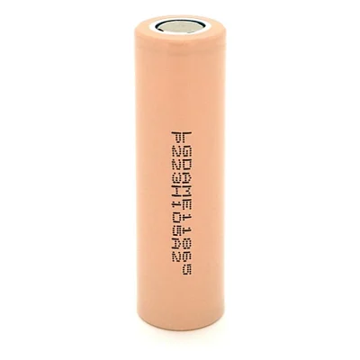 Акумулятор 18650 2100mAh, 4.2A, 4.2/3.65/2.8V, Orange LG (INR18650 ME1 (LGDAME11865))