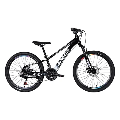 Велосипед Space 24" MERCURY DD FR рама-11" AL 2026 чорно-білий (OPS-SP-24-064)