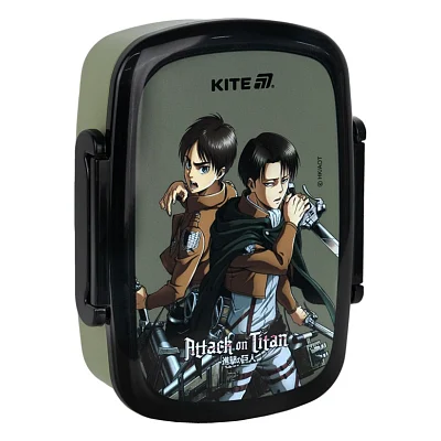 Ланч-бокс дитячий Kite Attack on Titan з наповненням, 750 мл (AT25-163)