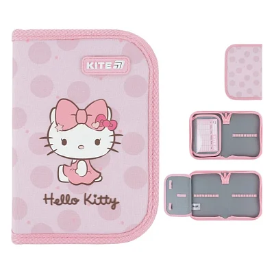 Пенал Kite Hello Kitty 621 HK-1, без наповнення, 1 відділення, 1 відворот (HK26-621-1)