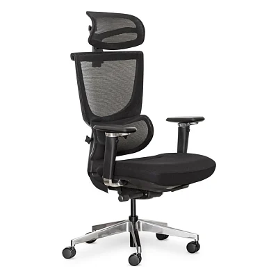 Офісне крісло Mealux S8 Air Fabric Black (HF-S8P F/B)