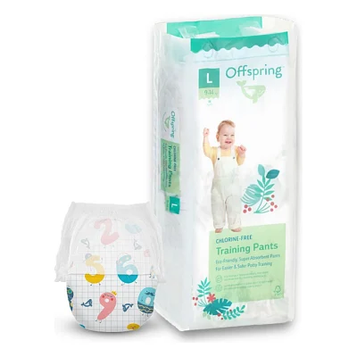 Підгузки Offspring Трусики Fun Figures розмір L 9-14 кг 36 шт (DP-OI-FAP-L36P-FFG)