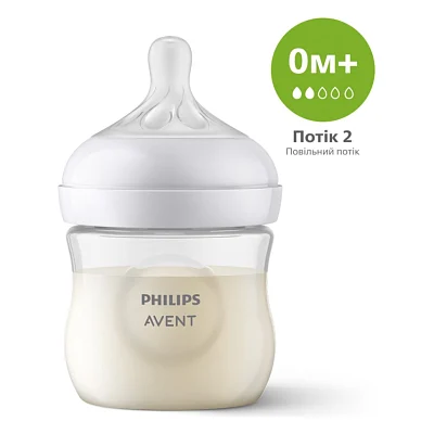 Пляшечка для годування Philips AVENT Natural Природний потік 125 мл (SCY900/01)