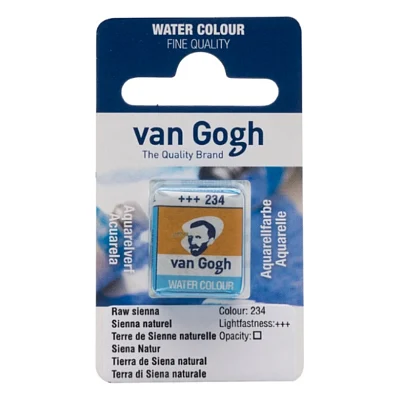 Акварельні фарби Royal Talens Van Gogh (234), Сієна натуральна, кювета (8712079419028)