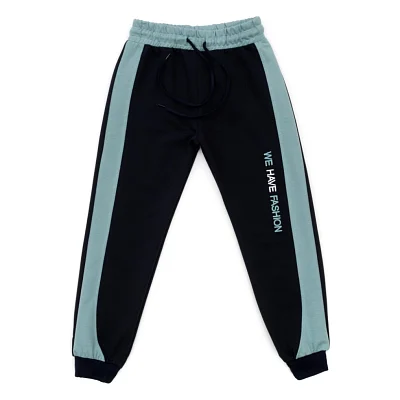 Штани дитячі Joi спортивні з лампасами (879-152G-blue)