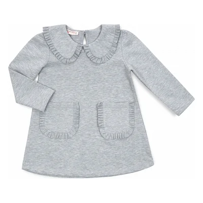 Плаття дитяче POP FASHION з кішеньками (6732-110G-gray)