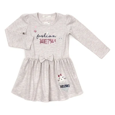 Плаття дитяче POP FASHION з котиком (6726-98G-beige)